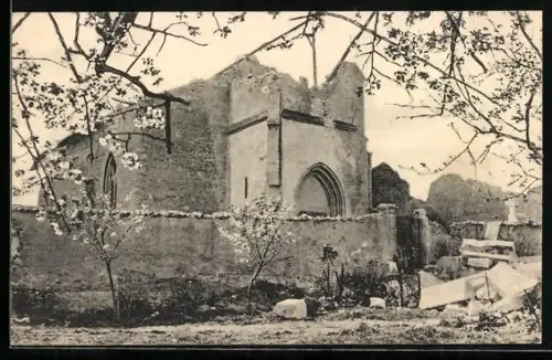 AK Fossingen, Une ruine
