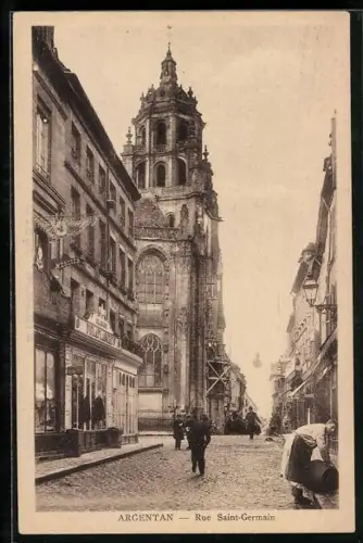 AK Argentan, Rue Saint-Germain