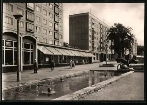 AK Leipzig, Neubauten am Georgiring