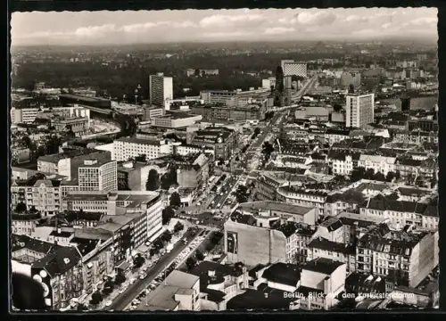 AK Berlin, Kurfürstendamm mit Gedächtniskirche