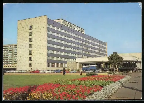 AK Gera, Interhotel Gera mit Parkplatz