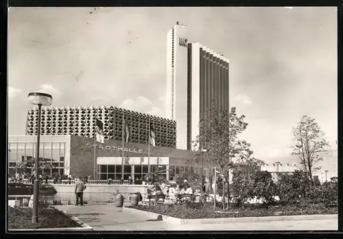 AK Karl-Marx-Stadt, Stadthalle und Interhotel Kongress