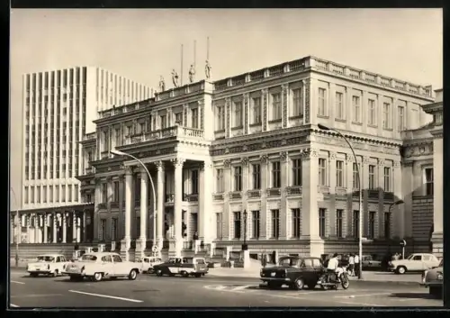 AK Berlin, Palais Unter den Linden und Ministerium für auswärtige Angelegenheiten