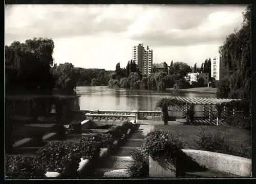 AK Berlin-Charlottenburg, Partie am Lietzensee