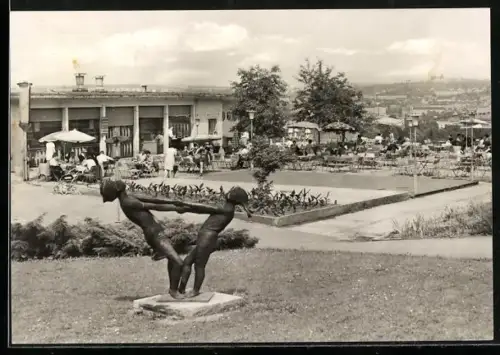 AK Gera, Terrassencafe auf dem Osterstein