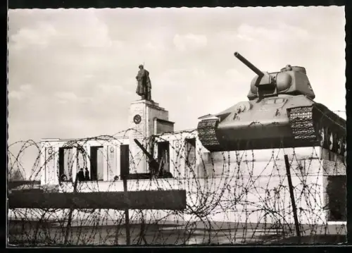 AK Berlin-Tiergarten, Russisches Ehrenmal