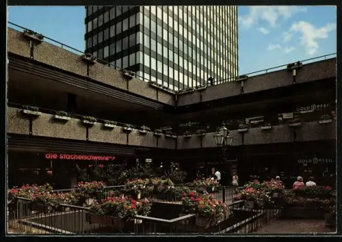 AK Berlin, Innenhof des Europa-Centers