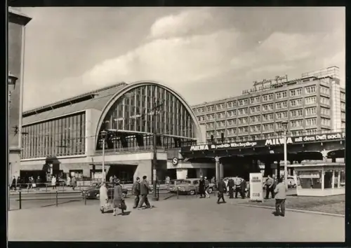 AK Berlin, S-Bahnhof Alexanderplatz