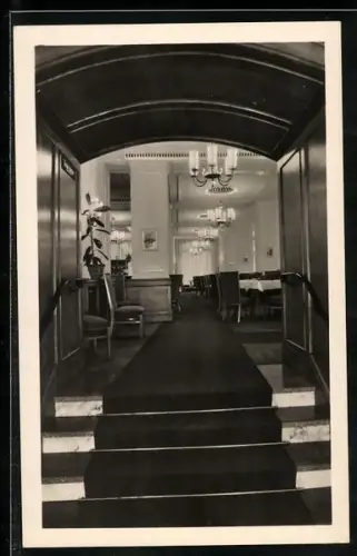 AK Berlin, HO-Gaststätte Budapest, Stalinallee 165