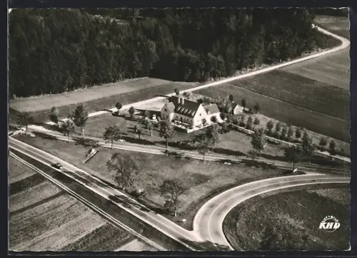 AK Dasing, Rasthaus Dasing an der Autobahn E. u. F. Brandmayr