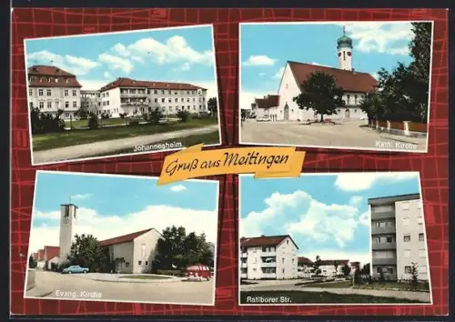 AK Meitingen, Johannesheim, Katholische Kirche, Evangelische Kirche