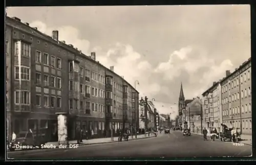 AK Dessau, Strasse der DSF