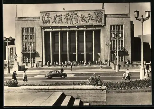 AK Berlin, Karl-Marx-Allee, Zentraler Klub der Jugend und Sportler