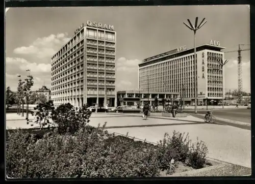 AK Berlin, Häuser am Ernst-Reuter-Platz