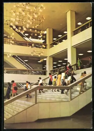 AK Berlin, Innenansicht des Palast der Republik