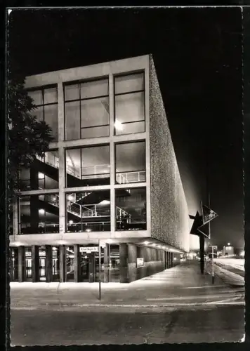 AK Berlin, Deutsche Oper bei Nacht