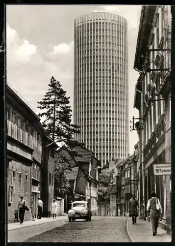 AK Jena / Thür., Blick zum Universitätshaus