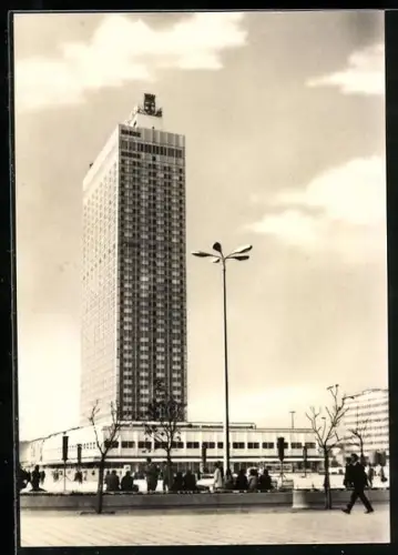 AK Berlin, Alexanderplatz, Interhotel Stadt Berlin