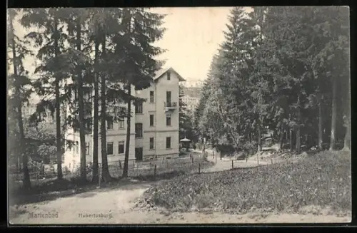 AK Marienbad, Hotel Hubertusburg