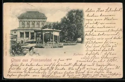 AK Franzensbad, Kurhaus
