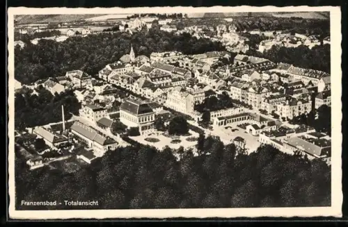 AK Franzensbad, Totalansicht