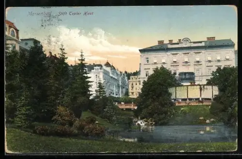 AK Marienbad, Stift Tepler Haus
