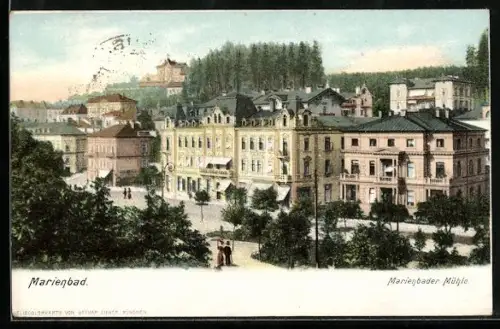 AK Marienbad, Marienbader Mühle