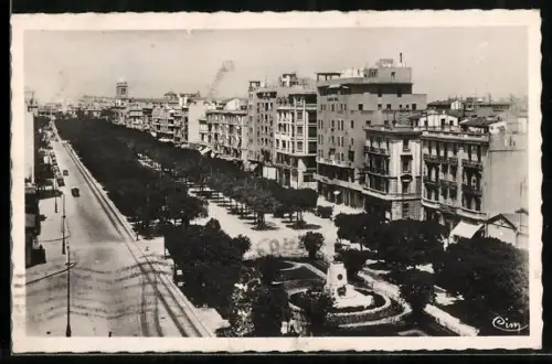 AK Tunis, Perspective de l`Avenue Jules-Ferry