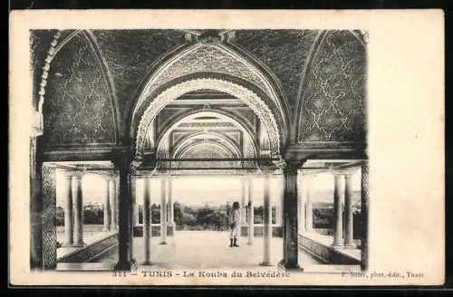 AK Tunis, La Kouba du Belvédère