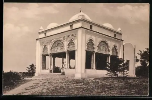 AK Tunis, Pavillon arabe au Belvédére