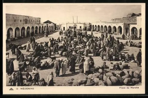 AK Médenine, Place du Marché