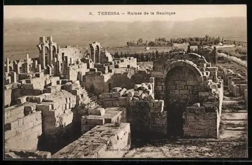 AK Tebessa, Ruines de la Basilique