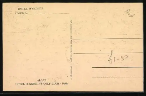 AK Alger, Hotel St-George