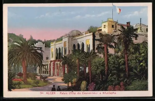 AK Alger, Palais d`Eté du Gouverneur a Mustapha