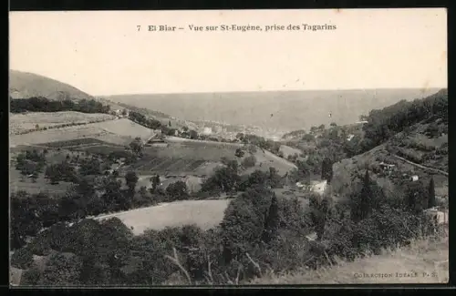 AK El Biar, Vue sur St-Eugène, prise des Tagarins