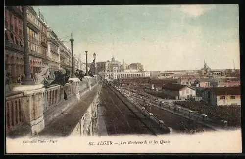 AK Alger, Les Boulevards et les Quais