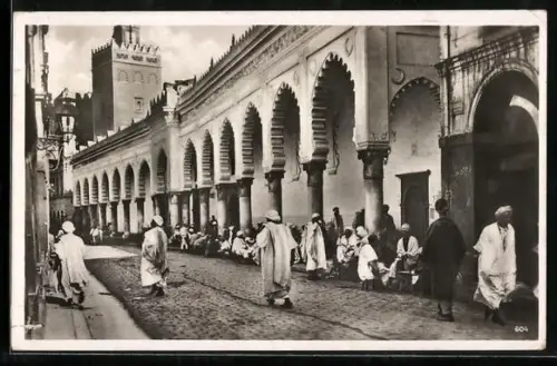 AK Algier, Im Araberviertel