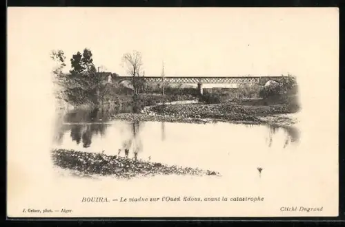 AK Bouira, Le viaduc sur l`Oued Edous, avant la catastrophe