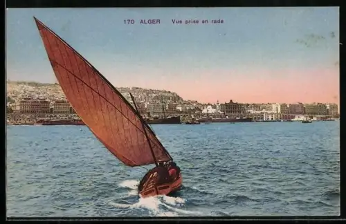 AK Alger, Vue prise en rade