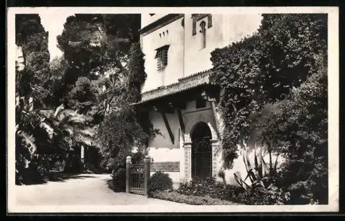 AK Alger, La Villa mauresque du Parc de Galland