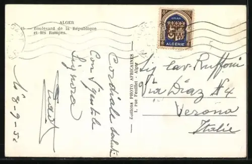 AK Alger, Boulevard de la République et les Rampes