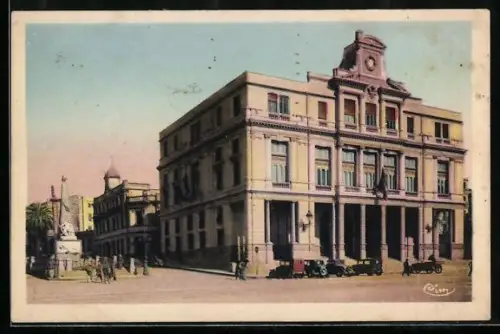 AK Bone /Constantine, Le Palais Consulaire et le Monument aux Morts