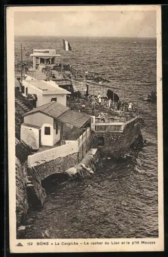 AK Bone, La Corpiche, Le rocher du Lion et le p`tit Mousse