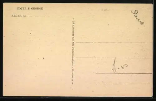 AK Alger, Hotel St-George