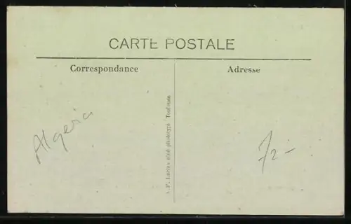 AK St-Cloud d`Agérie, Rue d`Oran