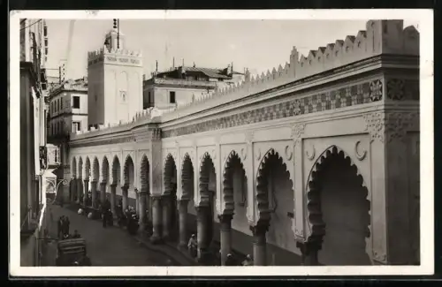 AK Alger, La Rue de la Marine