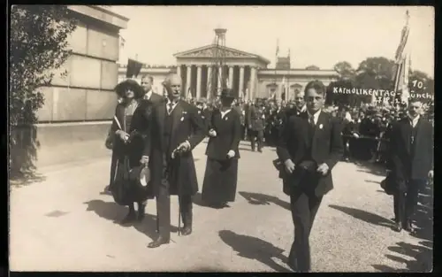 Foto-AK München, Katholikentag 1922, Kronprinz Rupprecht von Bayern