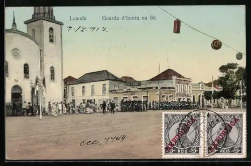 AK Loanda, Guarda d`honra na Sé