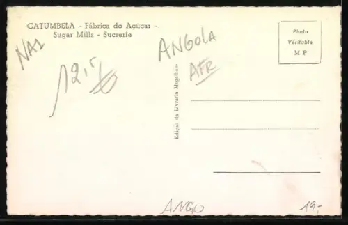 AK Catumbela, Sugar Mills