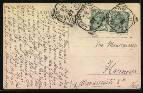 AK Olevano Romano, Piazza e fontana